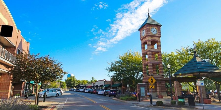 Downtown Overland Park Kansas